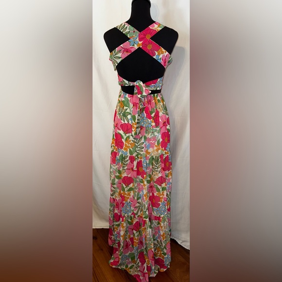 Emelia Floral Print Maxi Dress - Picture 7 of 11